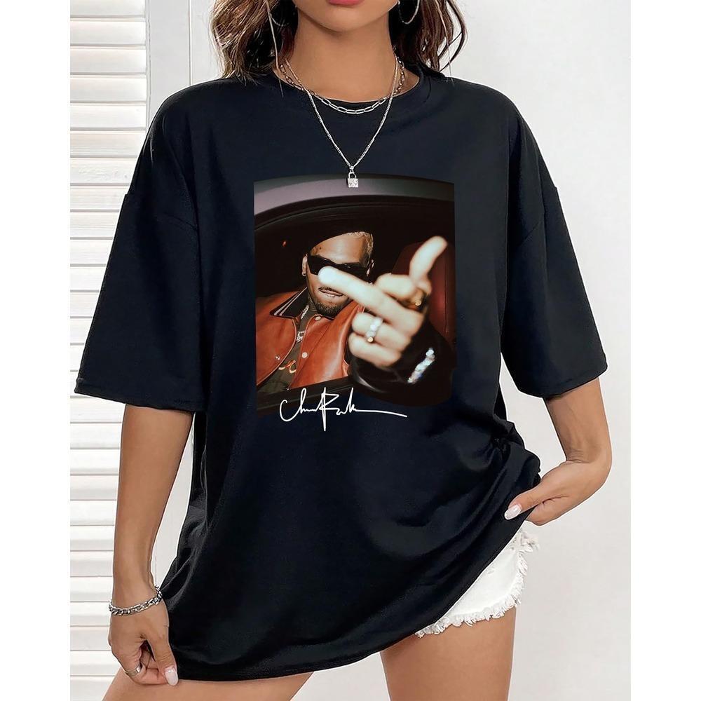 Chris Brown Graphic T Shirt Retro Music Fan Gift 11 11 Tour Concert Tee